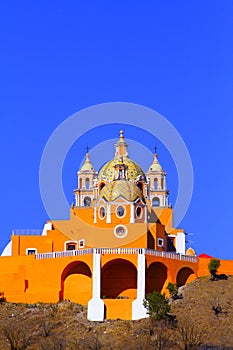 Santuario de los Remedios in cholula puebla mexico II photo