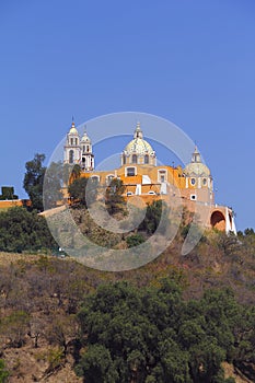 Santuario de los Remedios in cholula puebla mexico VIII photo