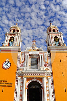 Santuario de los Remedios in cholula puebla mexico XIX photo