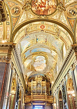 Santuario della Beata Vergine del Rosario. Pompei, Italy.