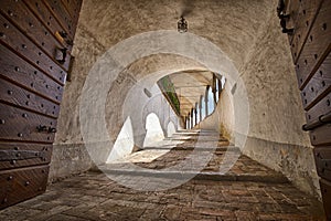 Santuario di San Patrizio Stairs View