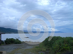 Sanxiantai coast in the northeast of Chenggong Town, Taitung County, Taiwan