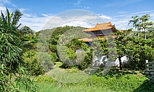 Sanya, China â€“ September 30, 2017: Guanyin temple of Nanshan C