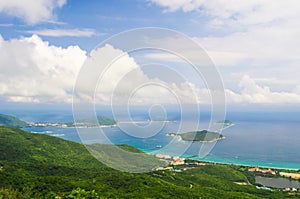 Sanya Yalong Bay, view from mountain