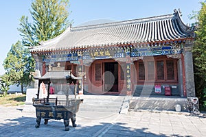 Sanyi Temple. a famous historic site in Zhuozhou, Hebei, China.