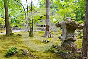 Sanzenin Temple in Ohara, Kyoto, Japan. Sanzenin Temple was founded in 804