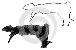 Sao Benedito municipality CearÃÂ¡ state, Municipalities of Brazil, Federative Republic of Brazil map vector illustration, photo