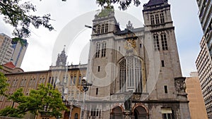 Sao Bento Monastery Mosteiro e Colegio de Sao Bento in Sao Paulo city, Brazil