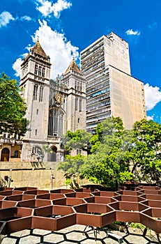 Sao Bento Monastery in Sao Paulo, Brazil