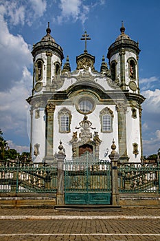 Sao Francisco de Assis Church - Sao Joao Del Rei, Minas Gerais, Brazil