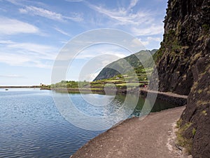 Sao Jorge hiking trail, Azores Islands, Portugal