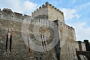 Sao Jorge St. George Castle in Lisbon