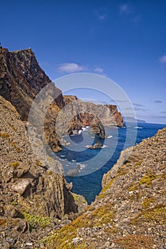 Sao Laurenco in Madeira - rock, clif, sea