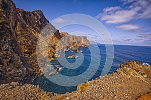 Sao Laurenco in Madeira - rock, clif, sea