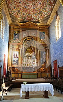 Sao Miguel Chapel in the University of Coimbra, Portugal. photo