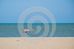 Sao Miguel do Gostoso, Rio Grande do Norte / Brazil. 2020. Empty and paradisiacal beach