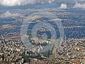 Sao Paulo from above