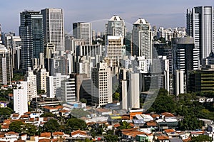 Sao Paulo, Brazil. Cidade MonÃ§Ãµes district.