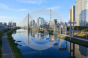 Sao Paulo Estaiada Bridge Brazil