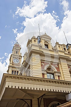 Sao Paulo Railway Station or Luz Station. Sao Paulo, Brazil