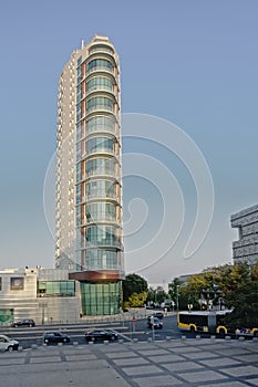 Sao Rafael tower, Parque das NaÃ§Ãµes, Lisbon