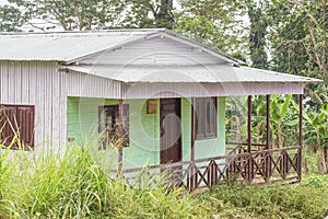 Sao Tome, typical house