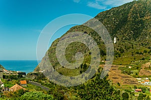 Sao Vicente mountain village view photo