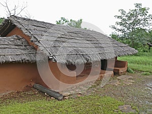 Saoras tribals house