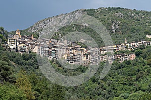 Saorge ancient village, France