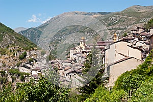 Saorge village, France photo