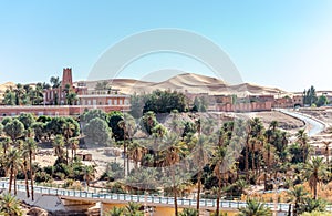 Saoura hotel in Taghit, Bechar. Algeria