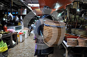 Vendors at Sapa market, Northern Vietnam