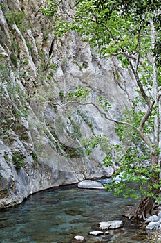 Sapadere canyon in Taurus mountains of Turkey