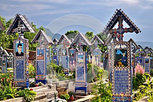 Sapanta cemetery Romania