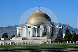 Saparmurat Niyazov Mausoleum is located in Turkmenistan.