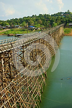 Saphan mon wooden bridge