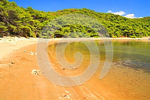 Saplunara beach on island Mljet, Croatia