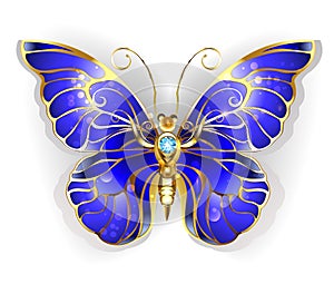 Sapphire Butterfly