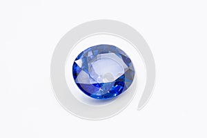 Sapphire on white background, Blue sapphire Blue gems, Gem, Blue