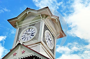 Sapporo clock tower.