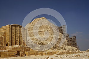 Saqqara, Egypt: Funerary Complex of Djoser and the Step Pyramid