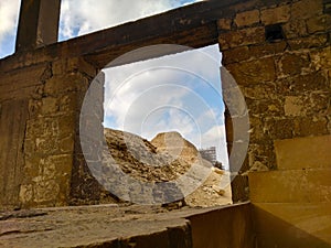 Saqqara pyramid