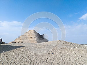 Saqqara pyramid