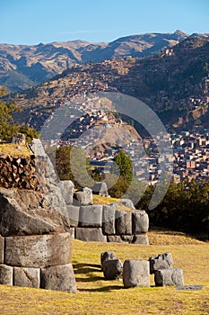 Saqsaywaman fortress, Cusco, Peru.