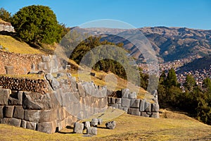 Saqsaywaman fortress, Cusco, Peru.