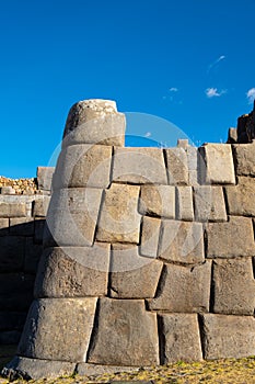 Saqsaywaman fortress, Cusco, Peru.