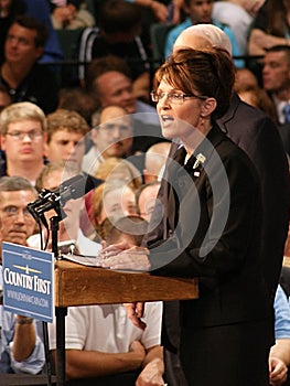 Sarah Palin in Dayton Ohio