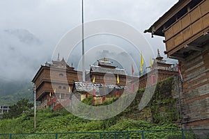 Sarahan Monastery in Himachal Pradesh,India photo