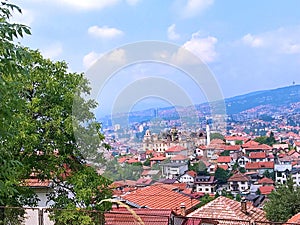 Sarajevo as tourist destination on holiday,Bosnia and Herzegovina