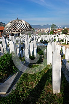 Sarajevo, Bosnia and Herzegovina - Muslim Cemetery photo